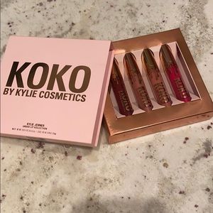 Kylie cosmetics KOKO liquid lip collection set